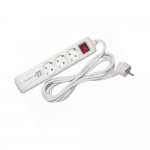 Сетевой фильтр Navigator 94 686 NPE-USB-03-200-ESC-3x1 с USB вых. 3гн. 2м