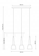 Подвесной светильник Lucia Tucci Natura 085.3
