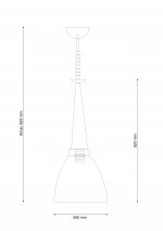 Подвесной светильник Lucia Tucci Natura 086.1