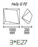 Потолочный светильник Nelly G P2 10 01s