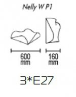 Потолочный светильник Nelly W P1 10 09s