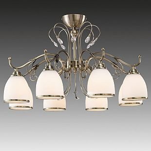 

Светильник люстра Brizzi Nives MA 02640C/008 Bronze