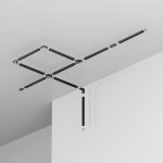 Профиль для уличной трековой системы Maytoni O-TR001-P-B2M Профиль для уличной трековой системы Elasity IP