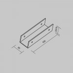 Комплектующие для уличной трековой системы Maytoni O-TR001-SC180 Комплектующие для уличной трековой системы Elasity IP