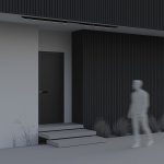 Уличный трековый светильник Outdoor O-TR02-1-S-30WB3K