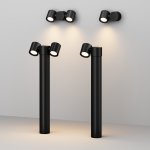 Ландшафтный светильник Maytoni O010FL-01B Wall Street