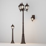 Ландшафтный светильник Maytoni O026FL-03B Rivoli
