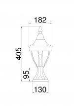 Ландшафтный светильник Maytoni O027FL-01B Rivoli