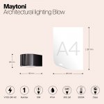 Архитектурная подсветка Maytoni O435WL-L10GF3K Blow