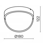 Потолочный светильник Maytoni O438CL-L12GF3K Mon