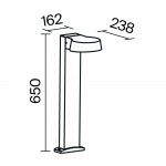 Ландшафтный светильник Maytoni O443FL-L12GF3K Share
