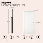 Ландшафтный светильник Maytoni O452FL-01GF3 Cell