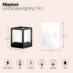 Ландшафтный светильник Maytoni O455FL-01GF Trim