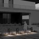 Ландшафтный светильник Maytoni O469FL-L12GF3K Frama