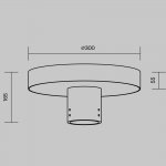 Парковый светильник Maytoni O471H-L30GF3K Katto