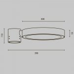 Парковый светильник Maytoni O472H-L50GF3K Dion