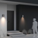 Настенный светильник (бра) Outdoor O475WL-L10GF3K