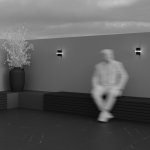 Уличный настенный светильник Outdoor O484WL-L6GF3K