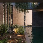 Ландшафтный светильник Outdoor O495FL-L18B3K