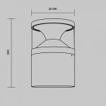 Ландшафтный светильник Outdoor O496FL-L21B3K