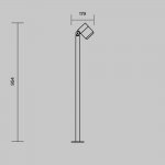 Ландшафтный светильник Outdoor O497FL-L12B3K