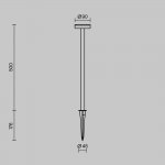 Ландшафтный светильник Outdoor O503FL-L4B3K1
