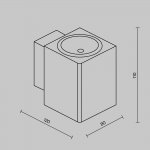 Уличный настенный светильник Outdoor O507WL-L5W3K