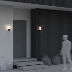 Настенный светильник (бра) Outdoor O593WL-L8B3K