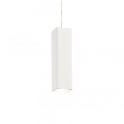 Подвесной светильник Ideal lux OAK SP1 SQUARE BIANCO (150666) Подвесной светильник Ideal lux OAK SP1 SQUARE BIANCO (150666)