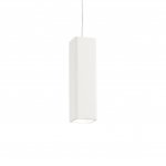 Подвесной светильник Ideal lux OAK SP1 SQUARE BIANCO (150666)