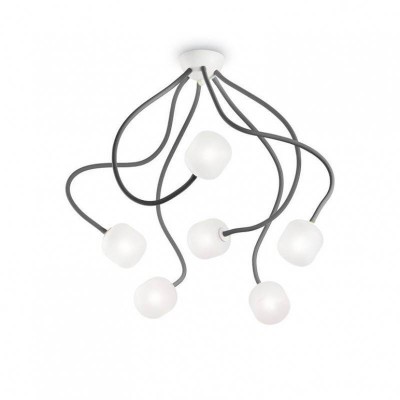 Потолочный светильник Ideal lux OCTOPUS PL6 NERO (174952)