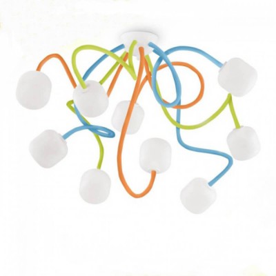 Потолочный светильник Ideal lux OCTOPUS PL9 COLOR (175041)