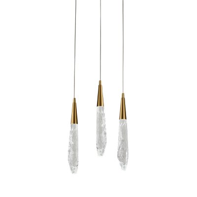 Подвесной светильник OD2438-3 gold/clear Подвесной светильник OD2438-3 gold/clear