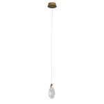 Подвесной светильник OD2439-1 gold/clear