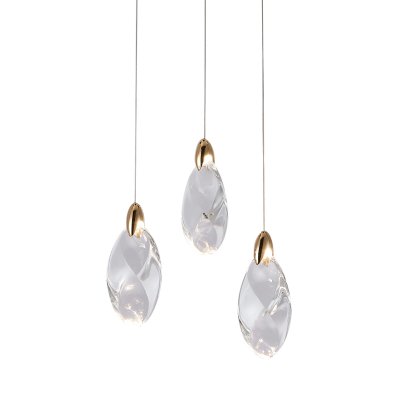 Подвесной светильник OD2439-3 gold/clear Подвесной светильник OD2439-3 gold/clear