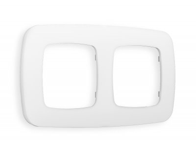 Рамка OMEGA Ecta (Белый матовый) 2-ая OF140122 Ambrella Volt Рамка OMEGA Ecta (Белый матовый) 2-ая OF140122 Ambrella Volt