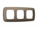 Рамка OMEGA Ecta (Темная бронза матовый) 3-ая OF140633 Ambrella Volt