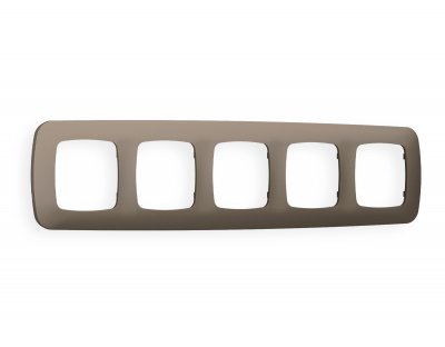 Рамка OMEGA Ecta (Темная бронза матовый) 5-ая OF140635 Ambrella Volt