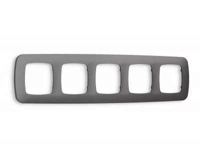 Рамка OMEGA Ecta (Антрацит серый) 5-ая OF140655 Ambrella Volt