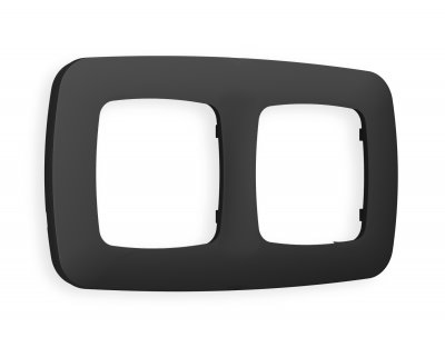 Рамка OMEGA Ecta (Графит Мягкое касание) 2-ая OF140802 Ambrella Volt Рамка OMEGA Ecta (Графит Мягкое касание) 2-ая OF140802 Ambrella Volt