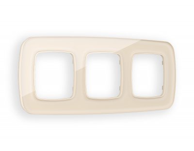 Рамка OMEGA Radian (Бежевый Стекло органическое) 3-ая OF320303 Ambrella Volt Рамка OMEGA Radian (Бежевый Стекло органическое) 3-ая OF320303 Ambrella Volt