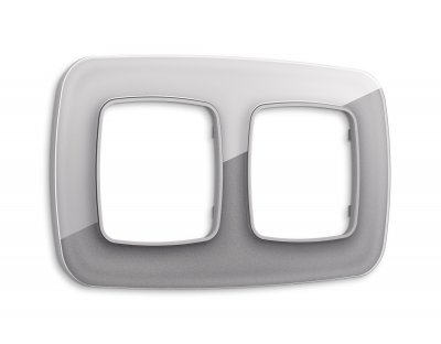 Рамка OMEGA Radian (Сталь Стекло органическое) 2-ая OF320502 Ambrella Volt Рамка OMEGA Radian (Сталь Стекло органическое) 2-ая OF320502 Ambrella Volt