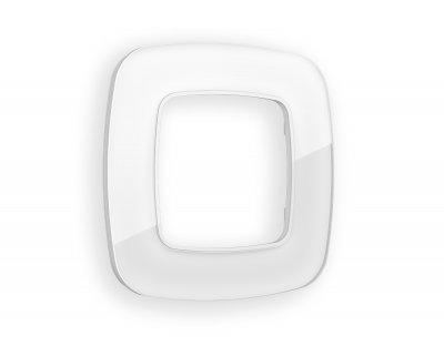 Рамка OMEGA Radian (Белый Стекло закаленное натуральное) 1-ая OF350101 Ambrella Volt Рамка OMEGA Radian (Белый Стекло закаленное натуральное) 1-ая OF350101 Ambrella Volt