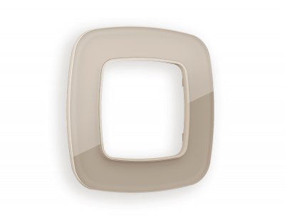 Рамка OMEGA Radian (Серо-бежевый Стекло закаленное натуральное) 1-ая OF350601 Ambrella Volt Рамка OMEGA Radian (Серо-бежевый Стекло закаленное натуральное) 1-ая OF350601 Ambrella Volt