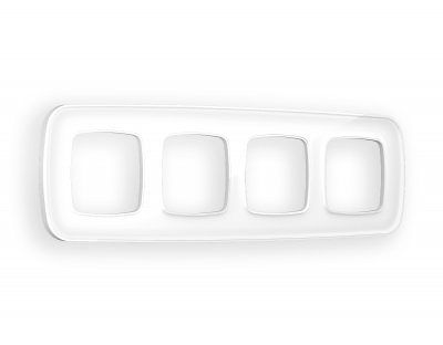 Рамка OMEGA Coint (Белый Стекло органическое) 4-ая OF640104 Ambrella Volt Рамка OMEGA Coint (Белый Стекло органическое) 4-ая OF640104 Ambrella Volt