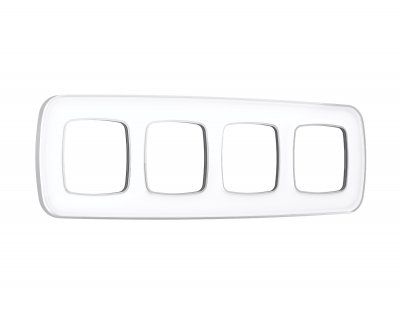 Рамка OMEGA Coint (Белый Стекло органическое/Серебро) 4-ая OF640134 Ambrella Volt Рамка OMEGA Coint (Белый Стекло органическое/Серебро) 4-ая OF640134 Ambrella Volt