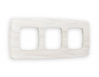 Рамка OMEGA Opera (Бежевый мрамор) 3-ая OF940303 Ambrella Volt Рамка OMEGA Opera (Бежевый мрамор) 3-ая OF940303 Ambrella Volt