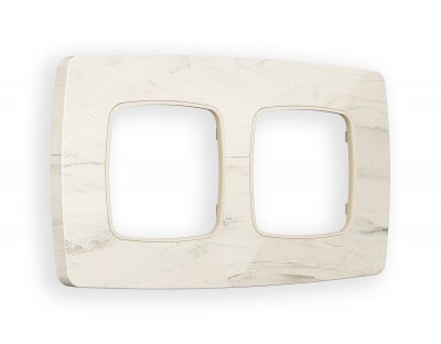 Рамка OMEGA Opera (Серо-бежевый мрамор) 2-ая OF940602 Ambrella Volt Рамка OMEGA Opera (Серо-бежевый мрамор) 2-ая OF940602 Ambrella Volt