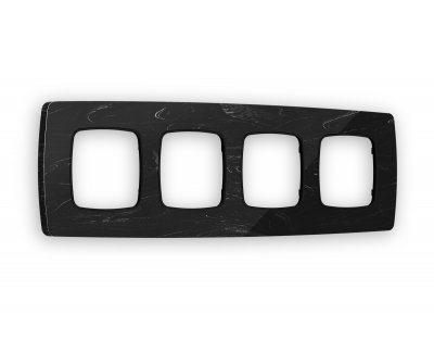 Рамка OMEGA Opera (Черный мрамор) 4-ая OF940704 Ambrella Volt