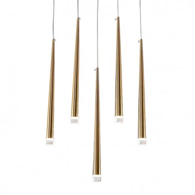 Подвесной светильник Aquitaine 5 gold OM042820-5 gold Delight